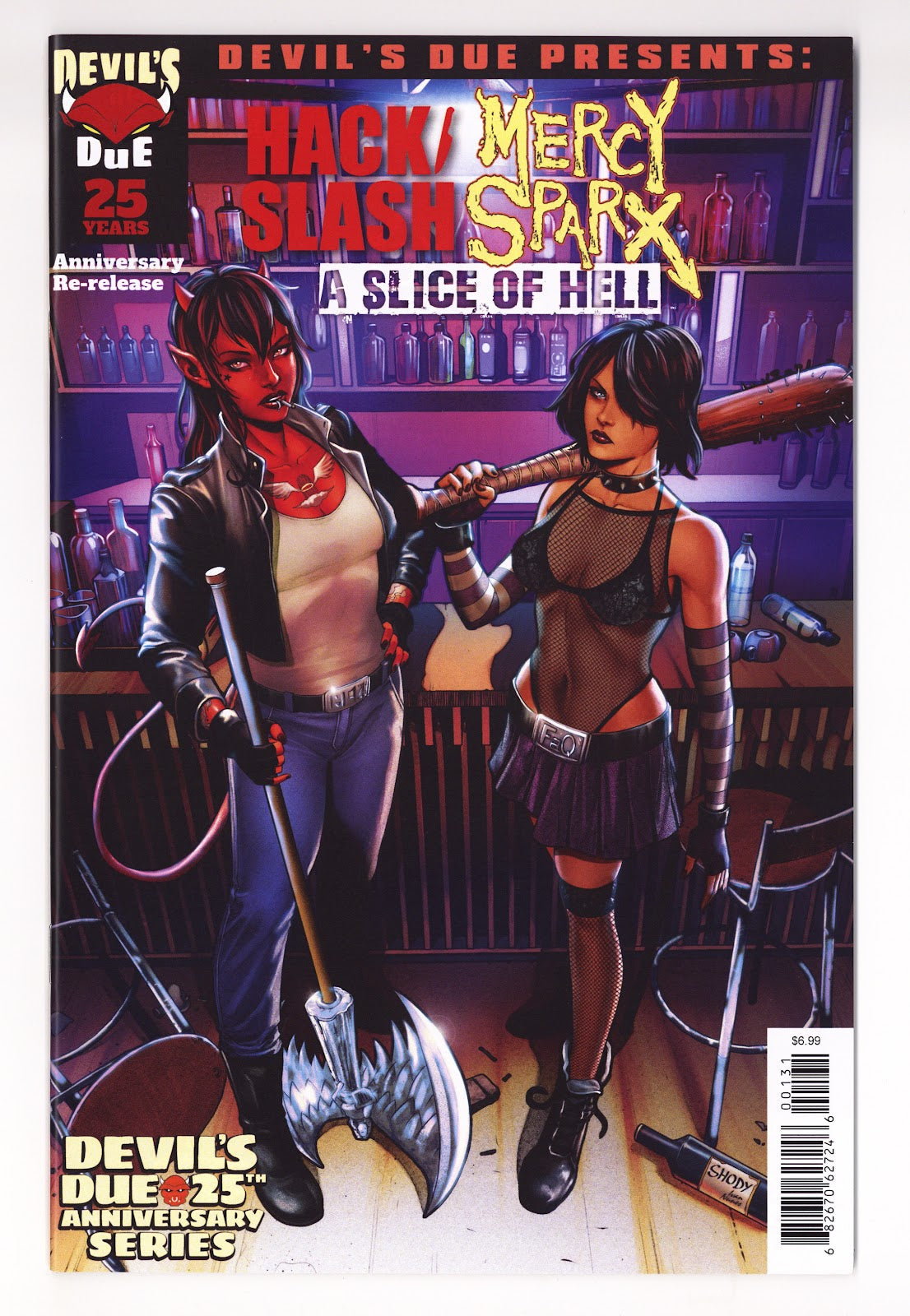 Devils Due Presents Hack Slash Mercy Sparx 1 Shody Variant (2026)