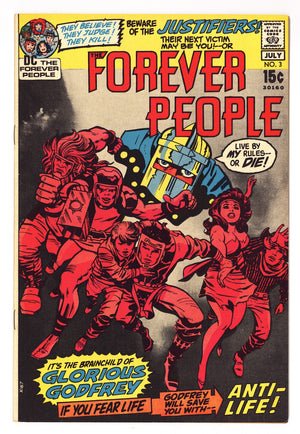 Forever People Vol 1 3 VF+ (8.5) (1988)
