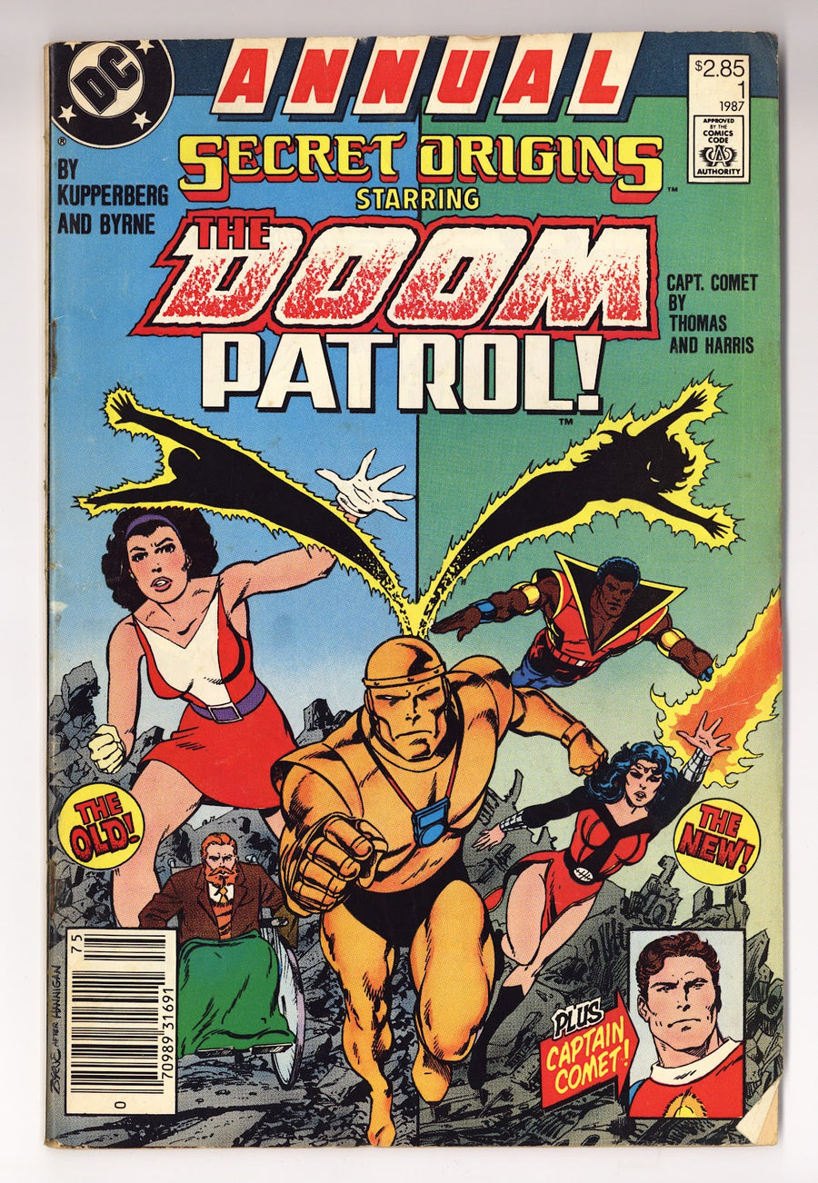 Secret Origins Annual Vol 3 1  Low Grade   (1987)   Canadian Price Variant