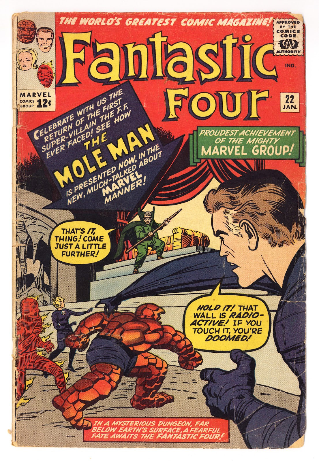 Fantastic Four Vol 1 22 GD/VG (3.0) (1964)  