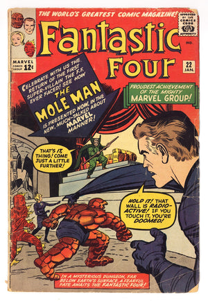 Fantastic Four Vol 1 22 GD/VG (3.0) (1964)