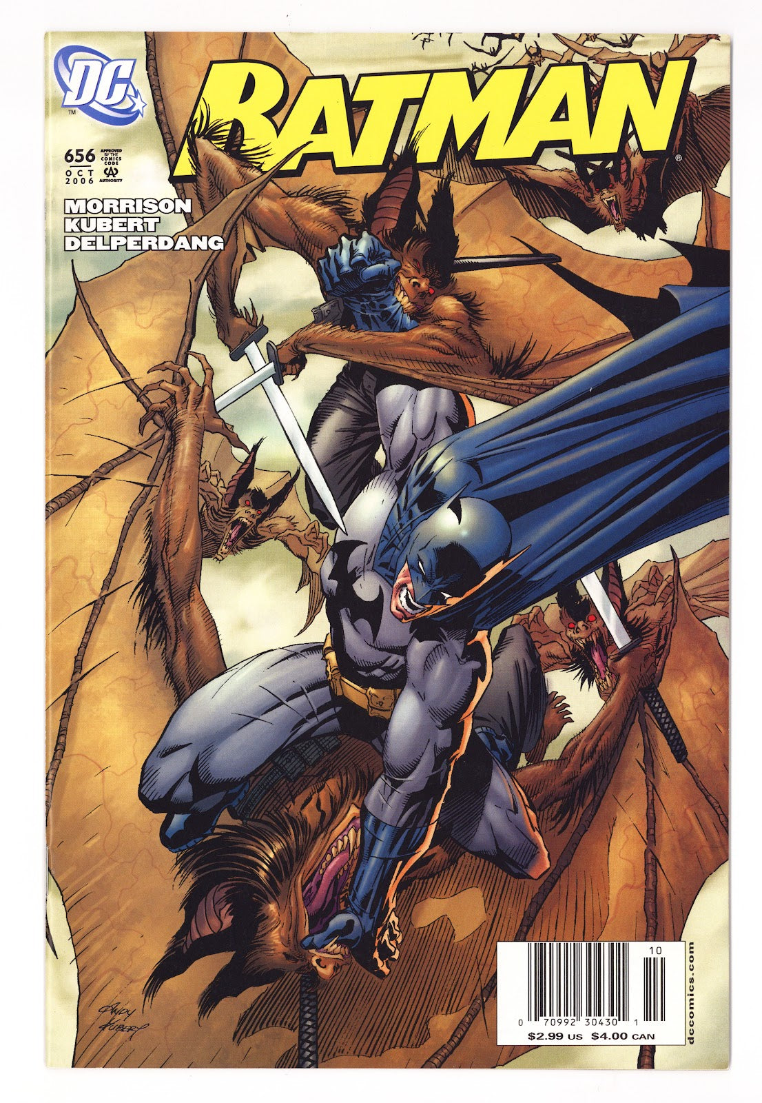 Batman Vol 1 656  VF+ (8.5)   (2006)   Newsstand  