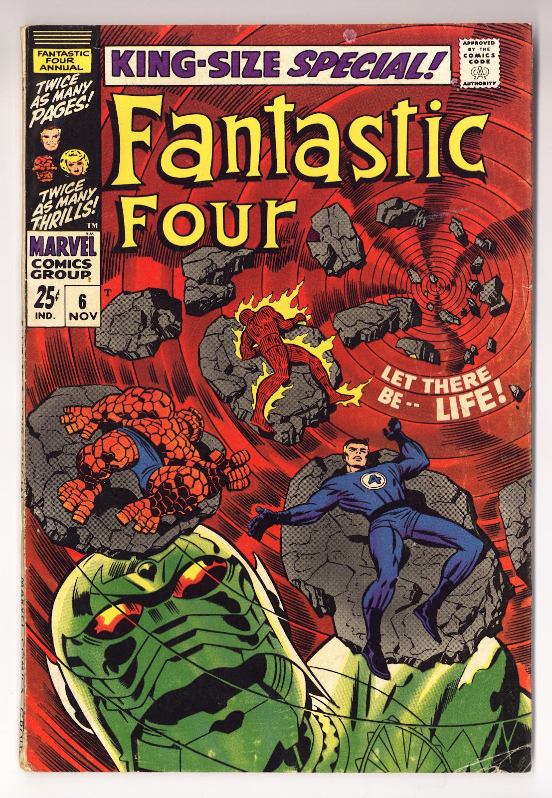 Fantastic Four Annual Vol 1 6 VG/FN (5.0) (1968) 