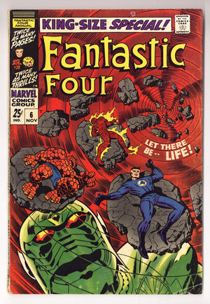Fantastic Four Annual Vol 1 6 VG/FN (5.0) (1968)