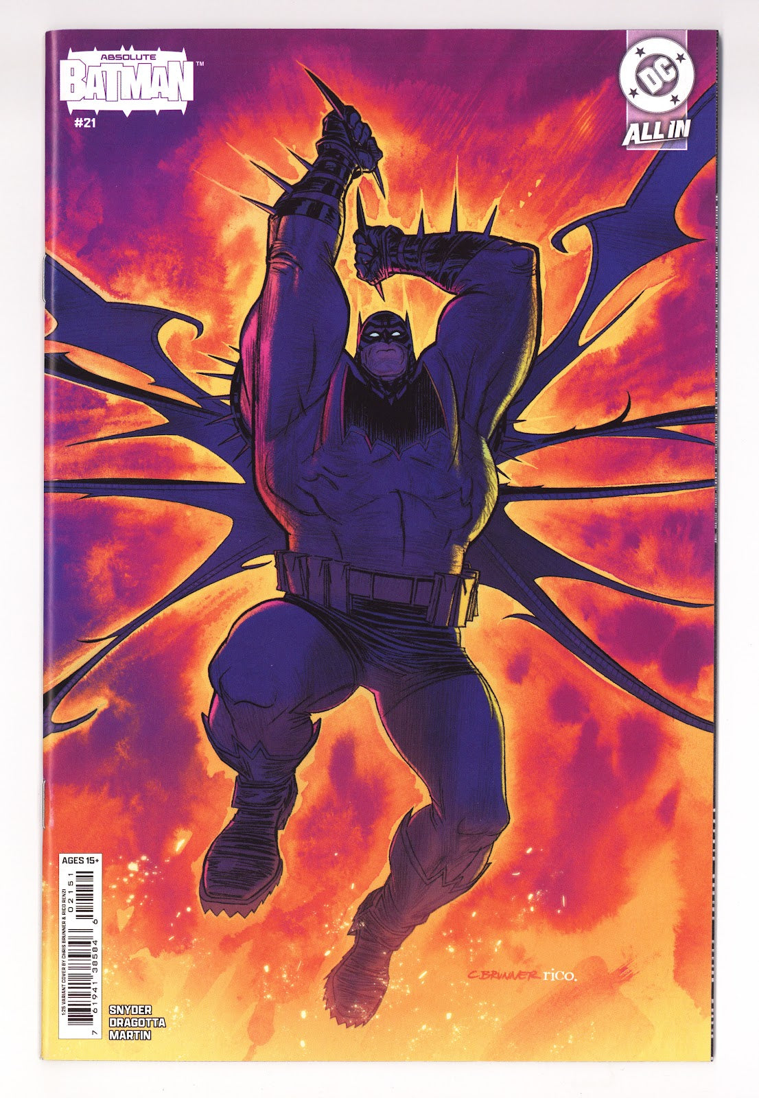 Absolute Batman   21  NM- (9.2)   (2026) Brunner   Incentive Variant  
