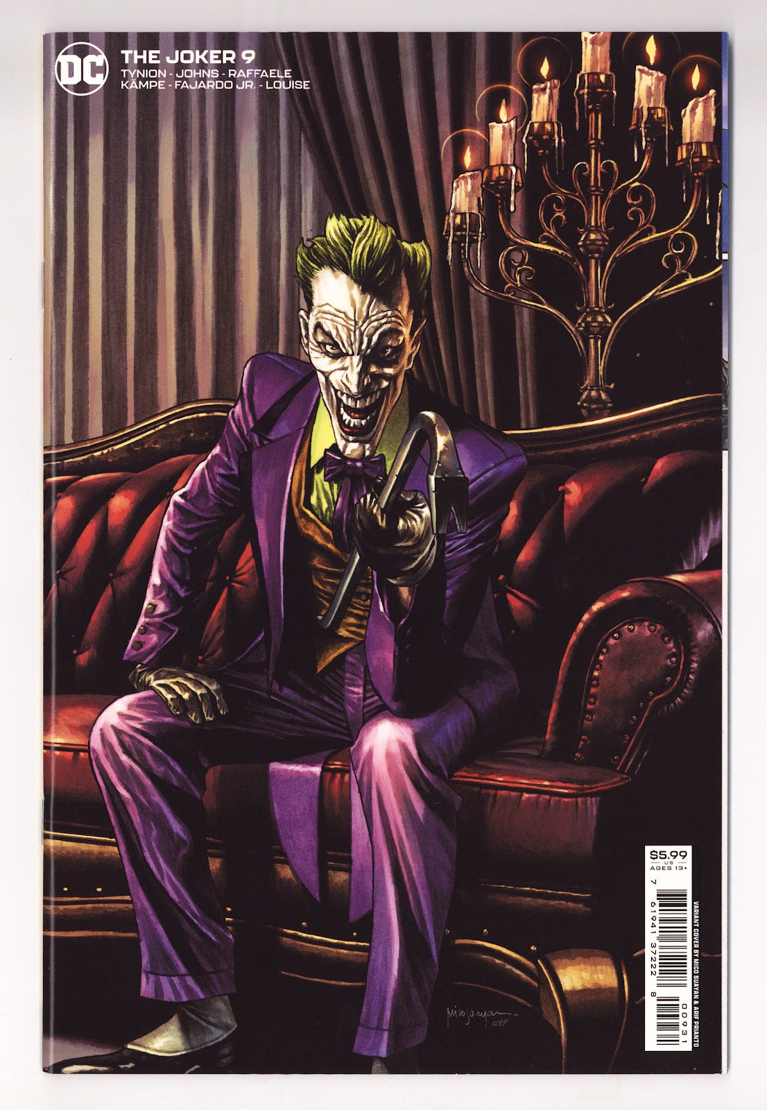 The Joker Vol 2 9 High Grade (2022) Suayan Connecting Variant 