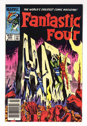 Fantastic Four Vol 1 280 Mid Grade (1985) Newsstand