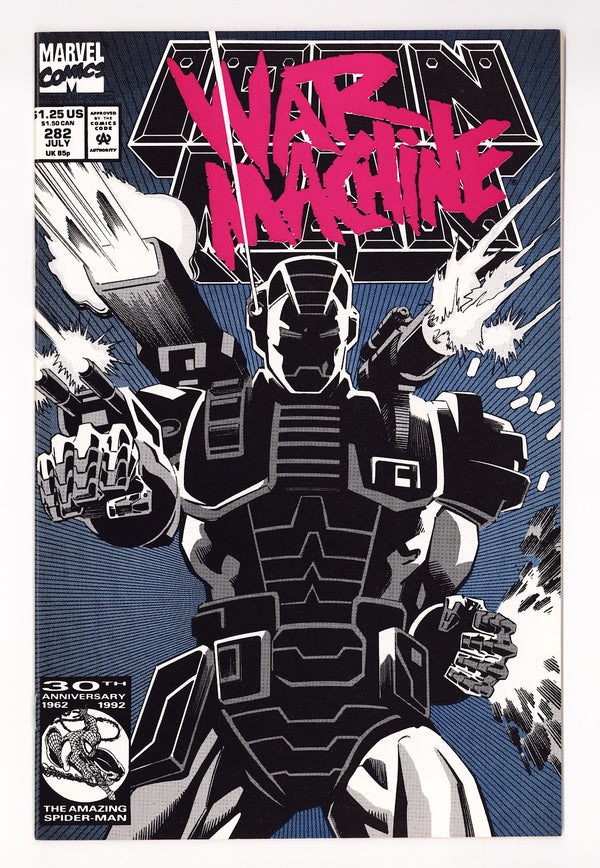 Iron Man Vol 1 282  VF+ (8.5)   (1992)