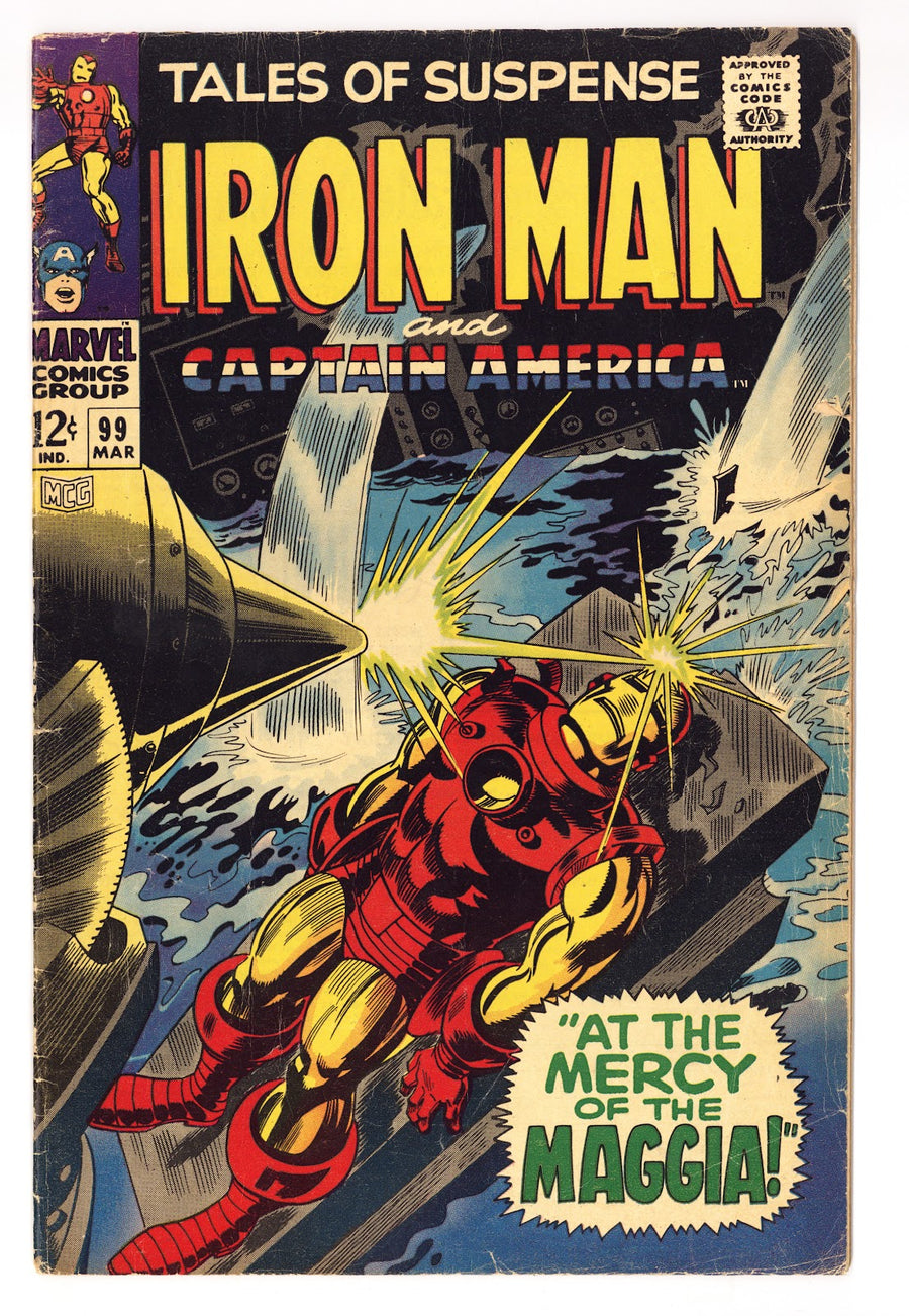 Tales of Suspense Vol 1 99  GD/VG (3.0)   (1968)