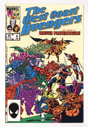West Coast Avengers Vol 2 4  High Grade   (1986)   Direct