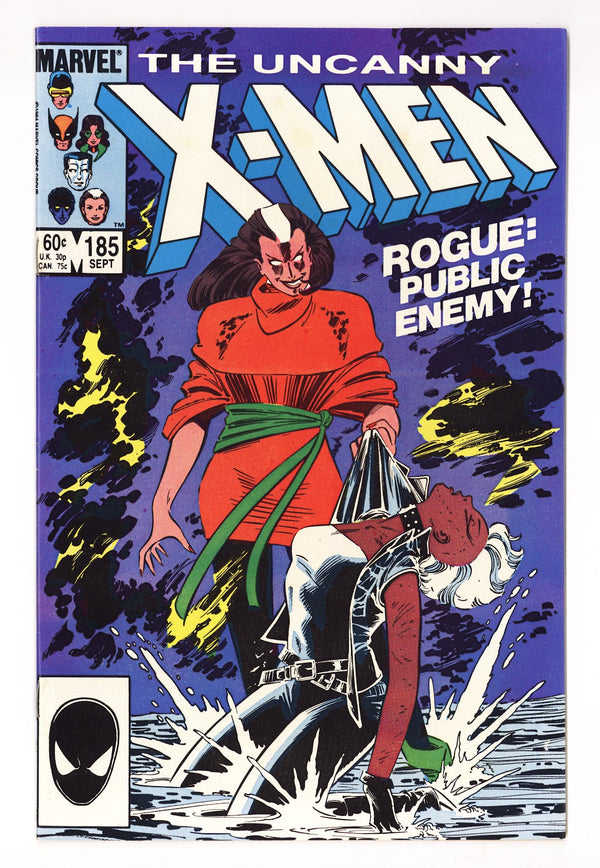 The Uncanny X-Men Vol 1 185  VF+ (8.5)   (1984)