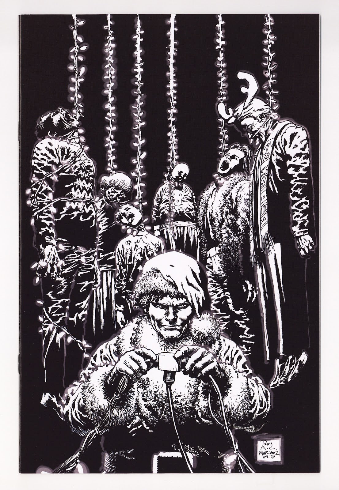 Silent Night Deadly Night Dark Winter 2 Martinez B&W Variant (2026)