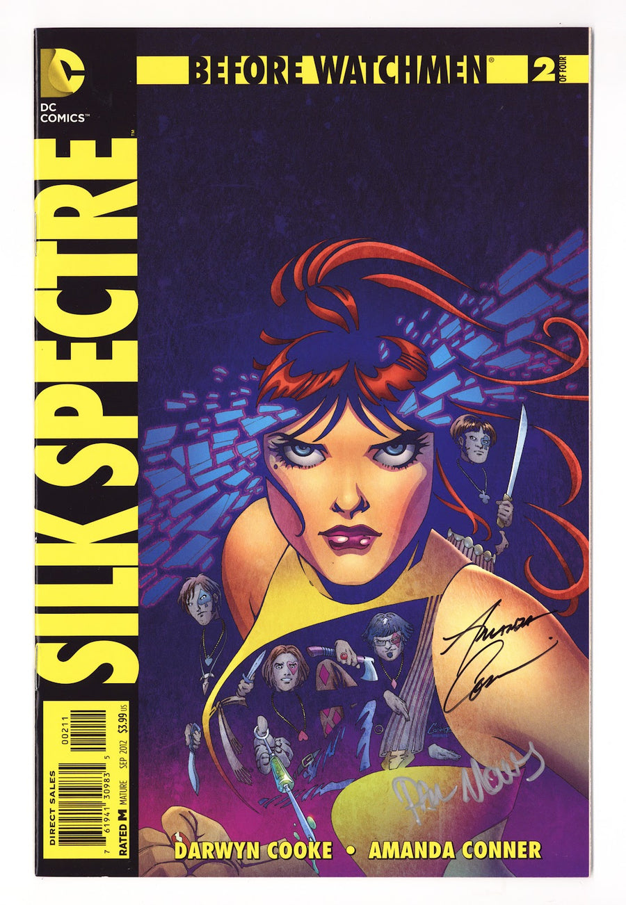 Before Watchmen: Silk Spectre   2  NM- (9.2)   (2012)     Signed x  Mounts, Conner