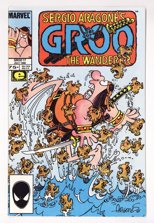 Sergio Aragones Groo the Wanderer 17 High Grade (1986) Direct