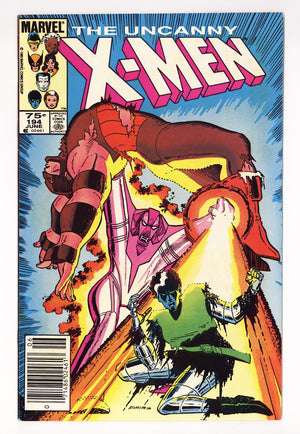 The Uncanny X-Men Vol 1 194  FN/VF (7.0)   (1985)   Canadian Price Variant