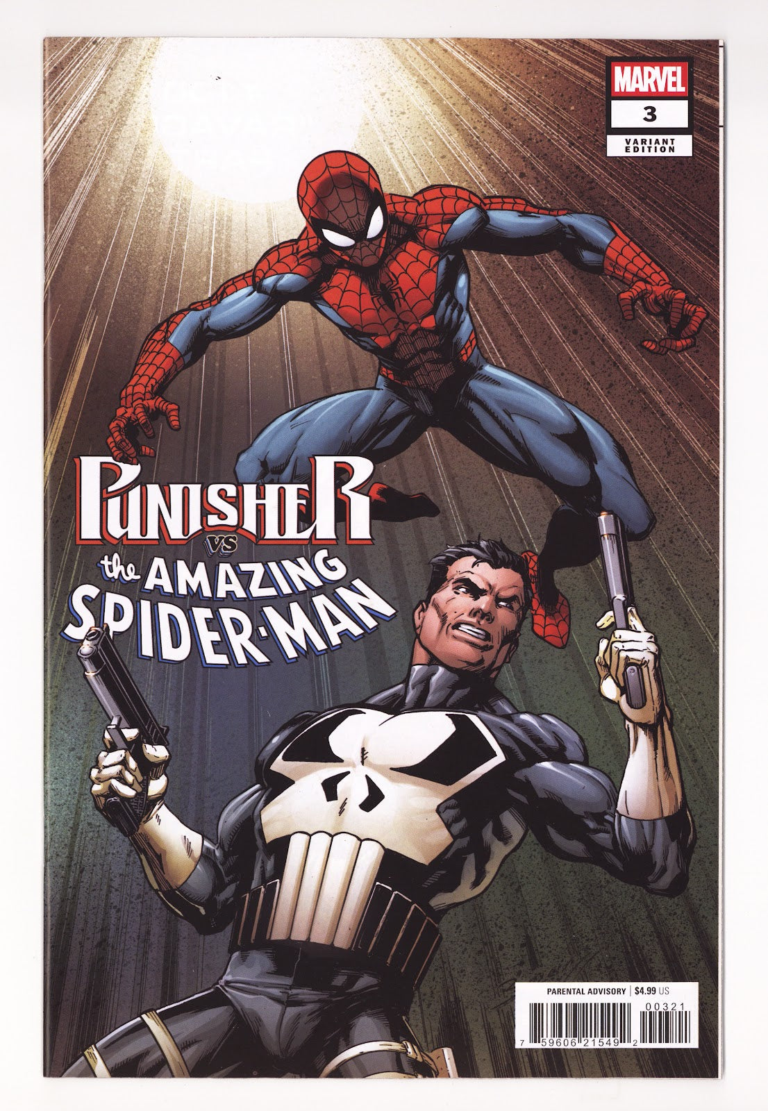 Punisher Vs. Spider-Man  3 Bagley  Variant   (2026)