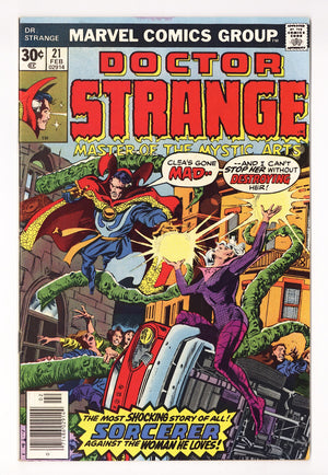 Doctor Strange Vol 1 21  Mid Grade   (1977)   Regular Edition