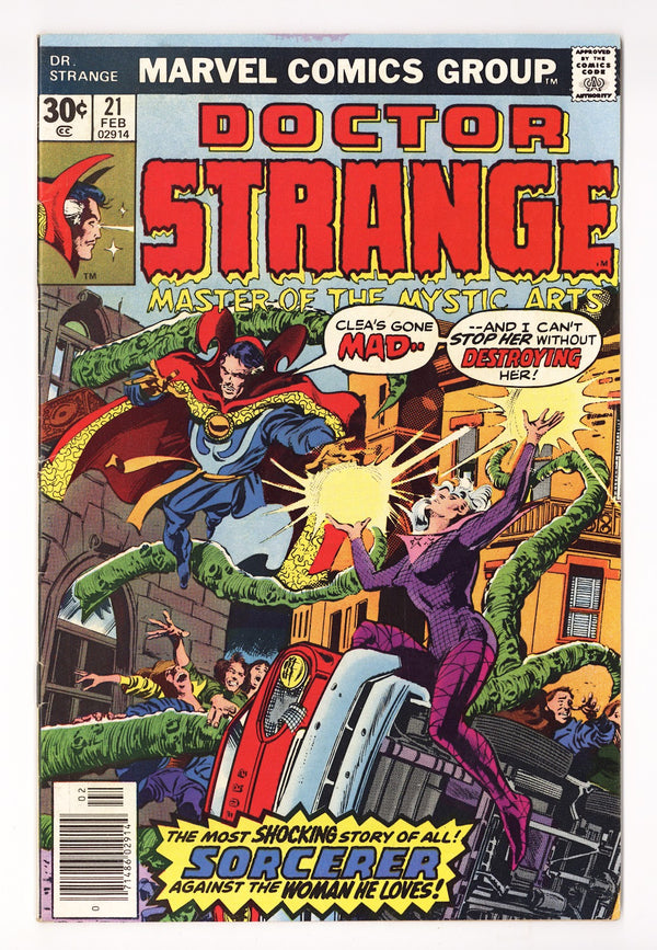 Doctor Strange Vol 1 21  Mid Grade   (1977)   Regular Edition