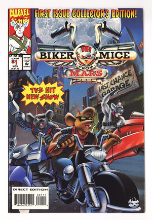 Biker Mice from Mars Vol 1 1  NM- (9.2)   (1993)