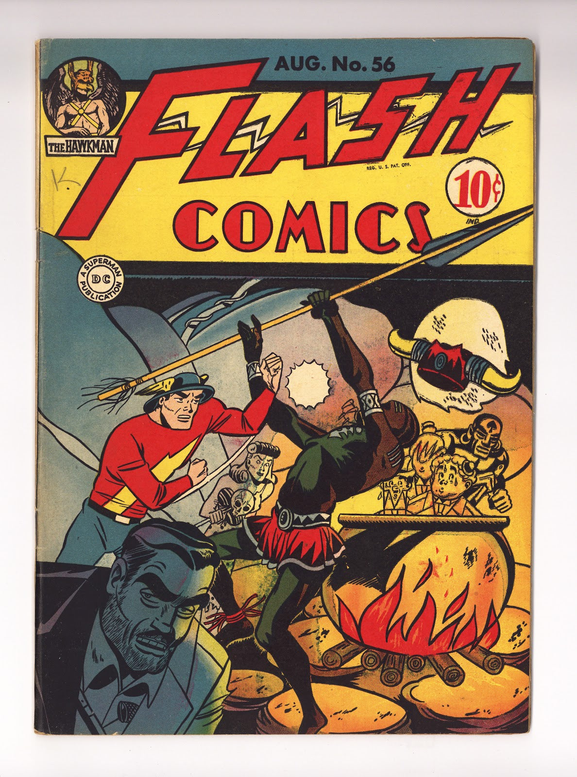Flash Comics Vol 1 55  FN (6.0)   (1944)     