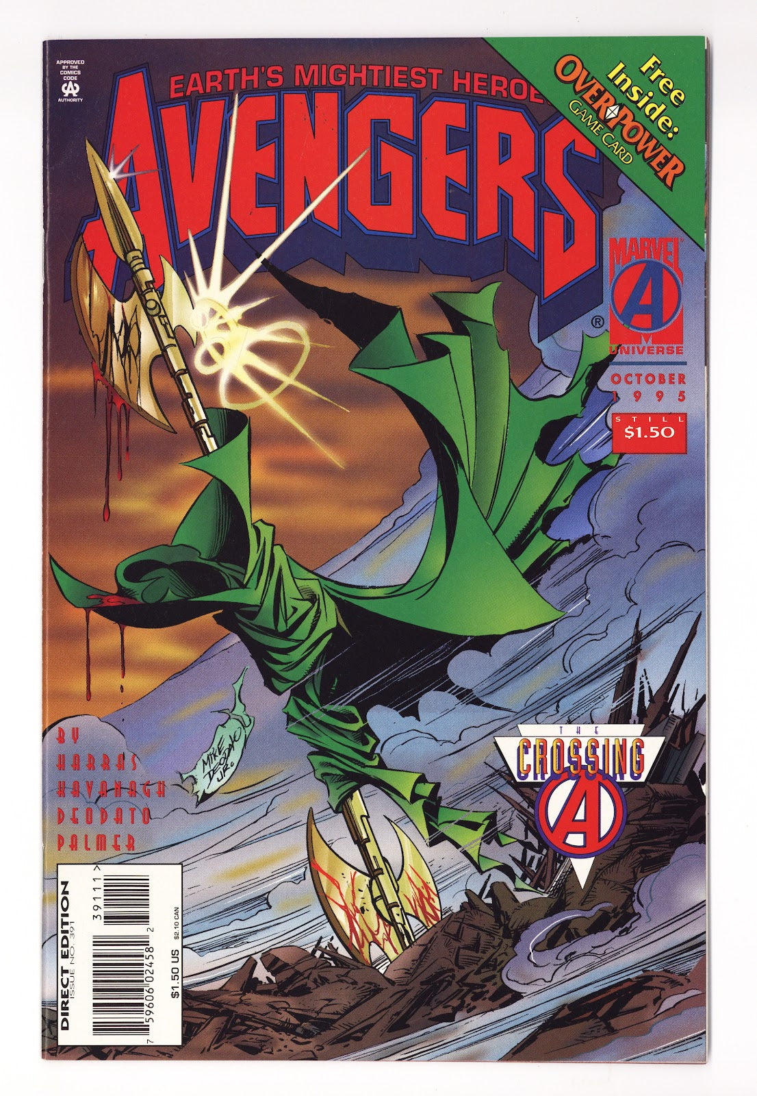 The Avengers Vol 1 391 High Grade (1995) 