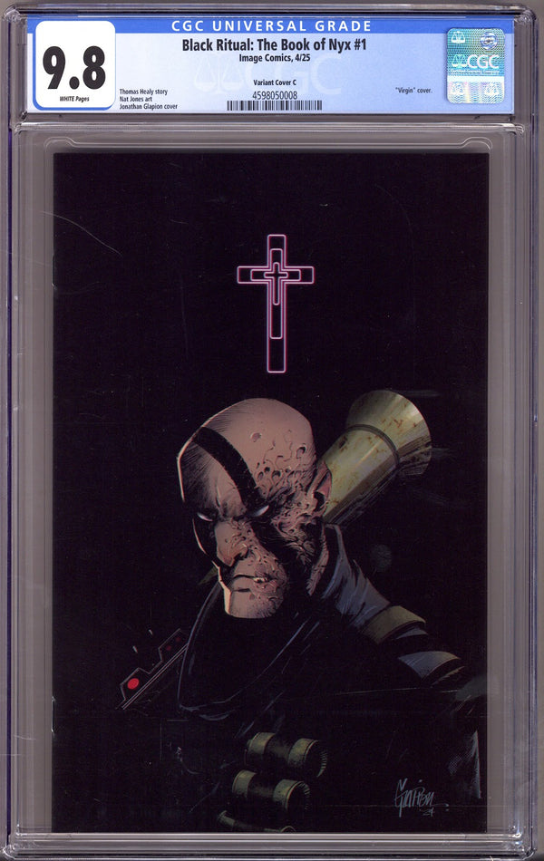 Black Ritual: The Book of Nyx 1 CGC 9.8 (NM/M) (2025) Glapion Virgin Variant