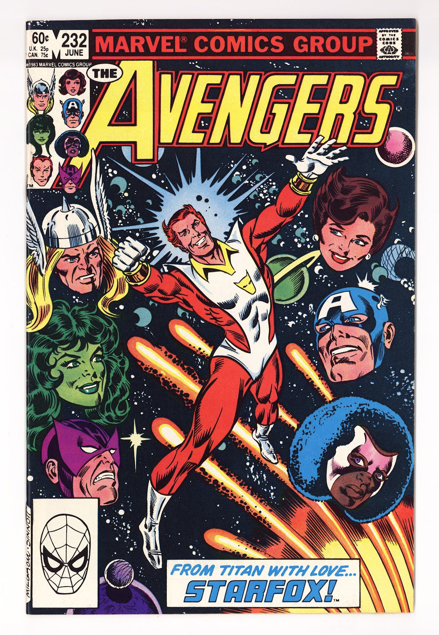 The Avengers Vol 1 232  Mid Grade   (1983)     