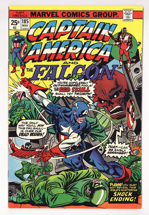 Captain America Vol 1 185 Mid Grade (1975)