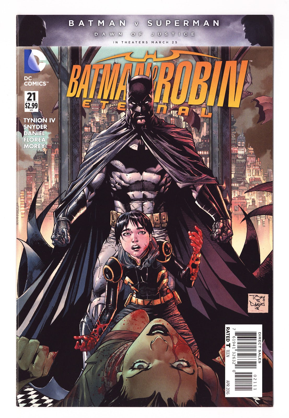 Batman and Robin Eternal 21 High Grade (2016) 