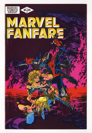Marvel Fanfare Vol 1 2 VF/NM (9.0) (1982)