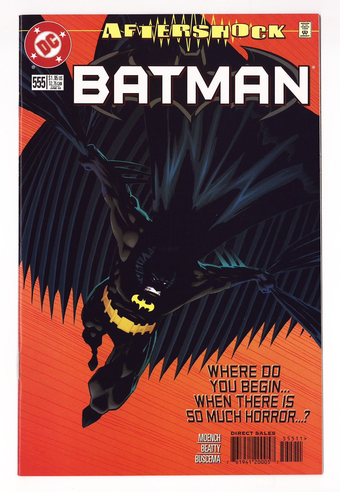 Batman Vol 1 555 High Grade (1998) Direct Sales 