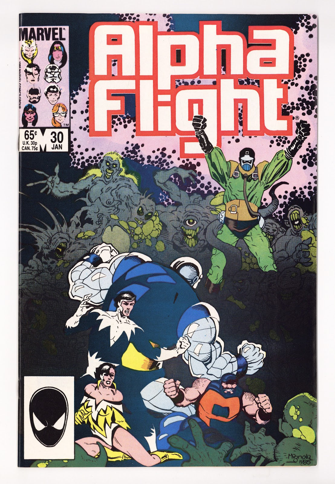 Alpha Flight Vol 1 30 High Grade (1986) Direct 