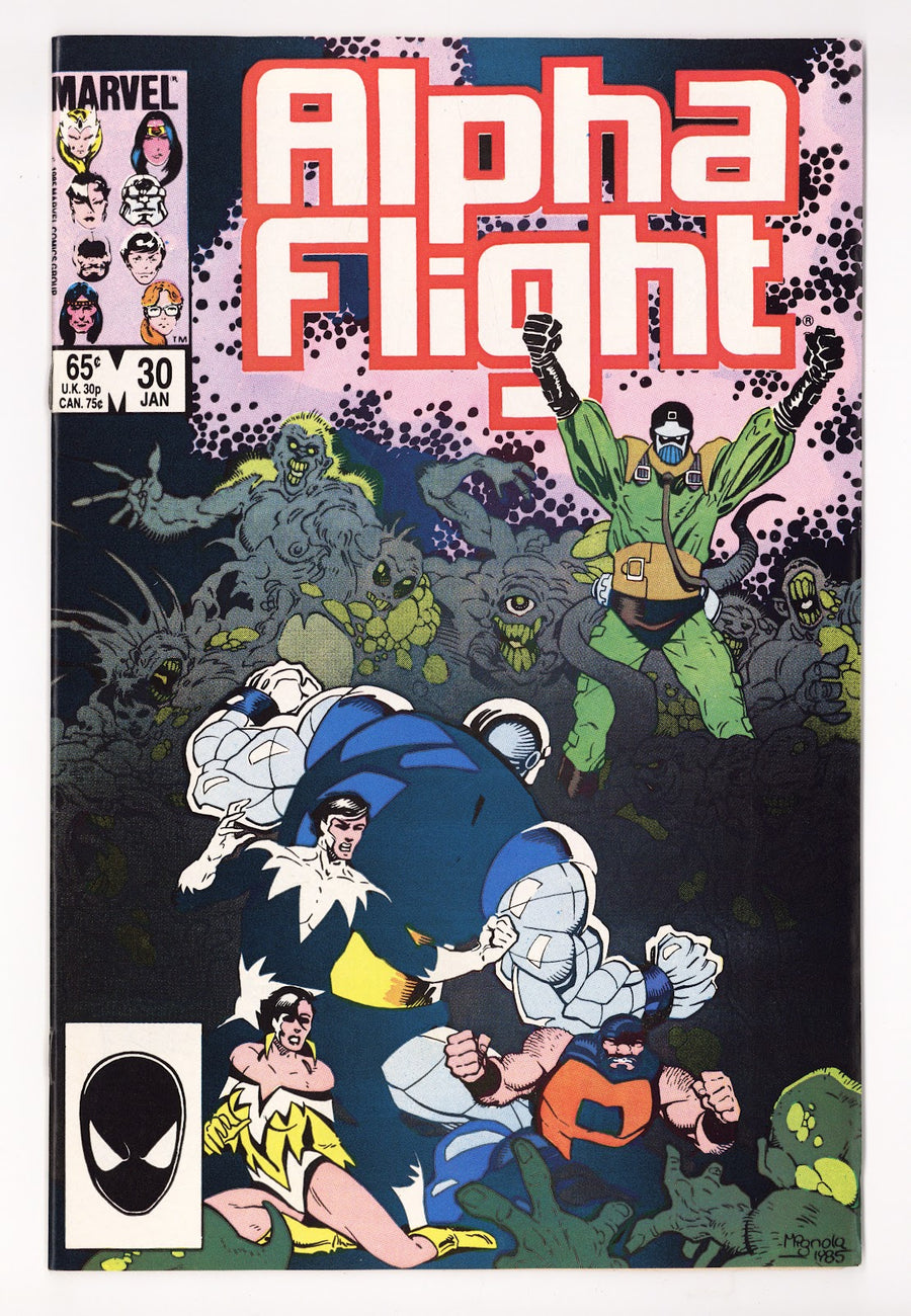 Alpha Flight Vol 1 30 High Grade (1986) Direct 