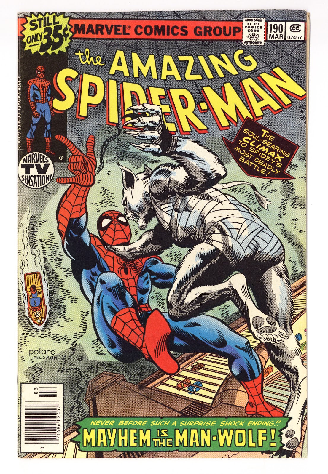 The Amazing Spider-Man Vol 1 190 VG/FN (5.0) (1979) 
