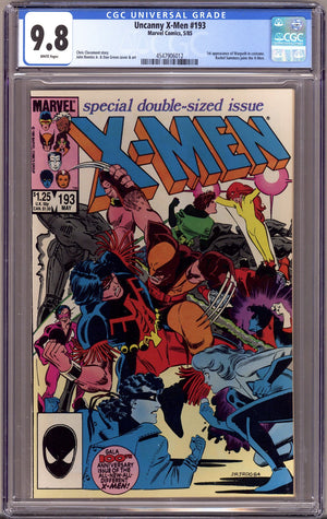 The Uncanny X-Men Vol 1 193 CGC 9.8 (NM/M)   (1985)