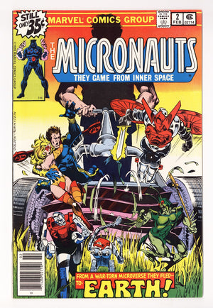 Micronauts Vol 1 2  High Grade   (1979)