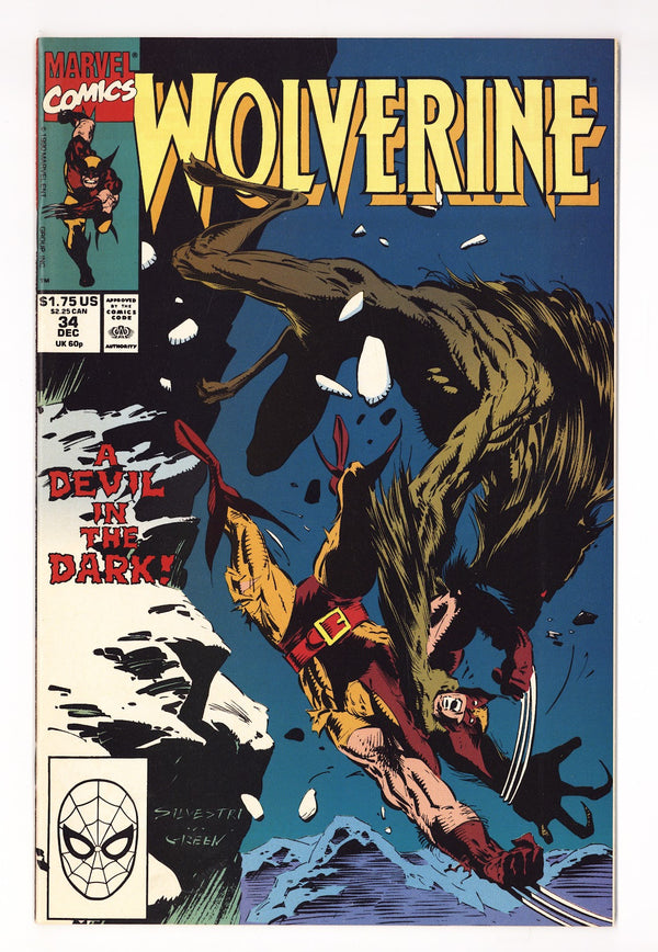 Wolverine Vol 2 33 High Grade (1990)