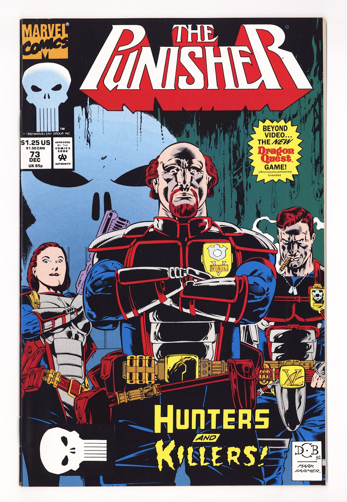 The Punisher Vol 2 73 High Grade (1992) Direct 