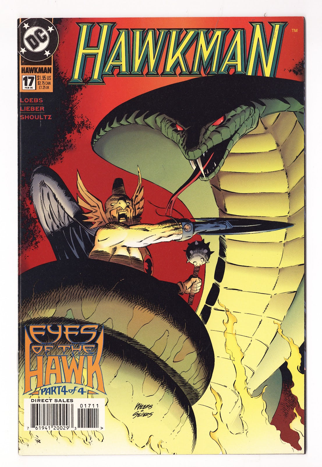 Hawkman Vol 3 17  High Grade   (1995)     