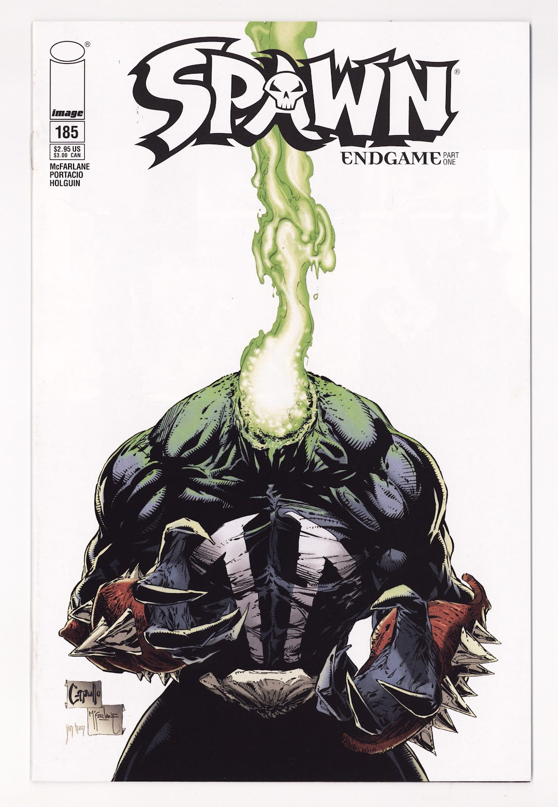 Spawn Vol 1 185 NM- (9.2) (2008) Capullo 