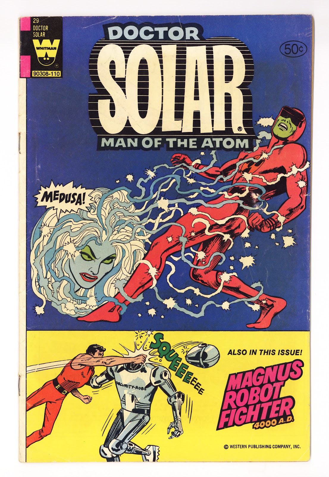 Doctor Solar, Man of the Atom   29  Low Grade   (1981) Whitman   Variant  