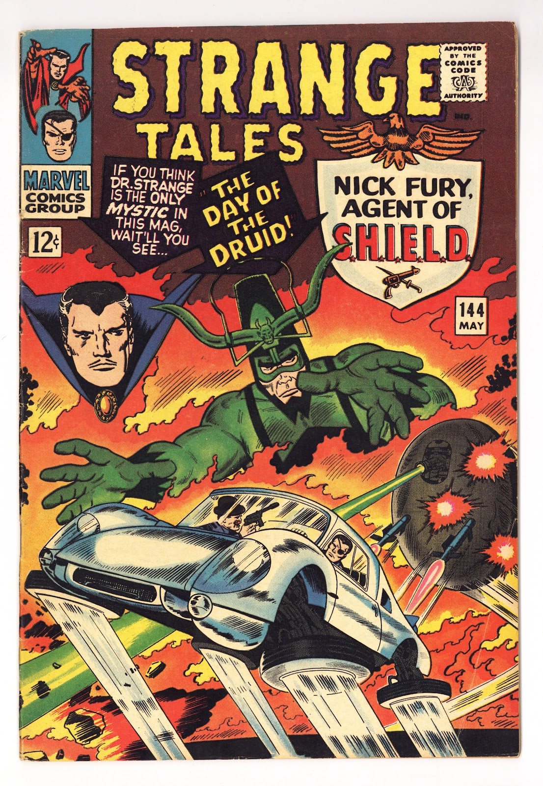 Strange Tales Vol 1 144 FN (6.0) (1966) 