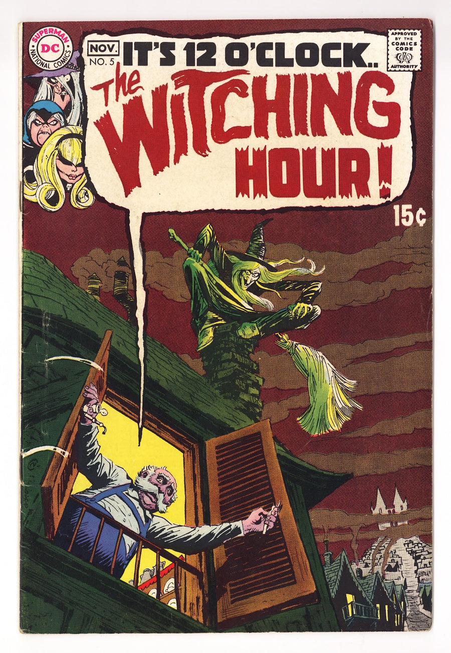 The Witching Hour Vol 1 5  FN- (5.5)   (1969)