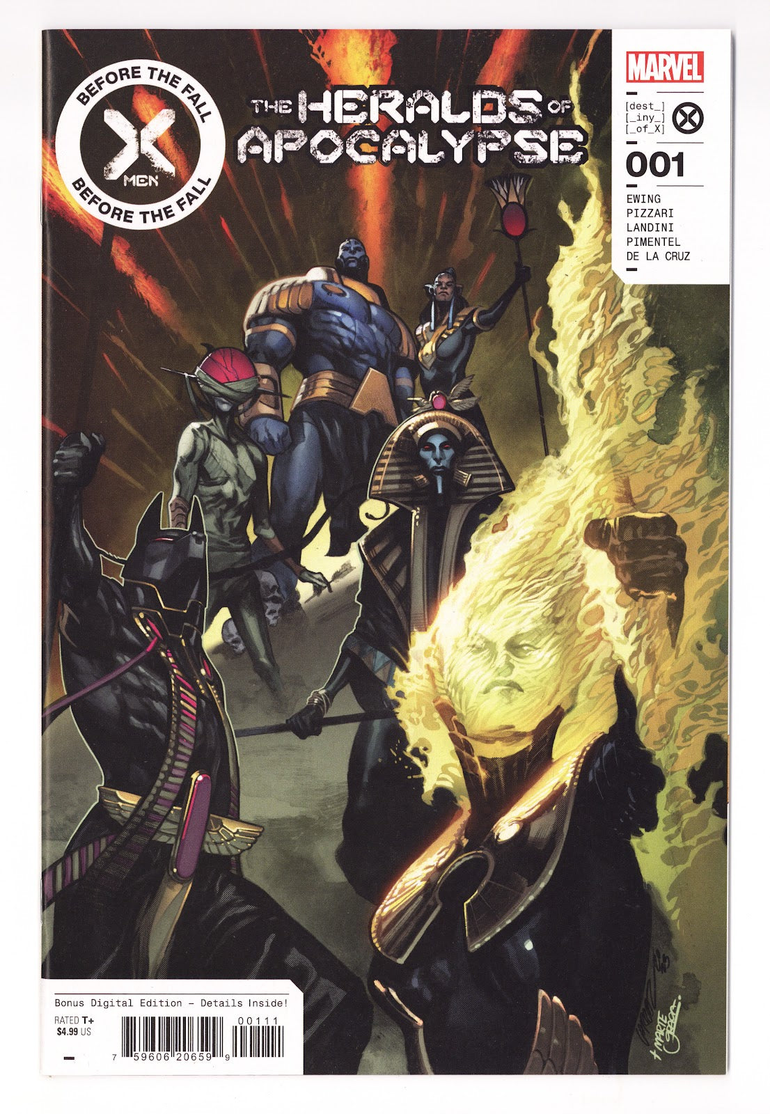 X-Men: Before the Fall - Heralds of Apocalypse 1 High Grade (2023) 