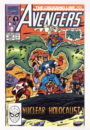 The Avengers Vol 1 324 High Grade (1990)