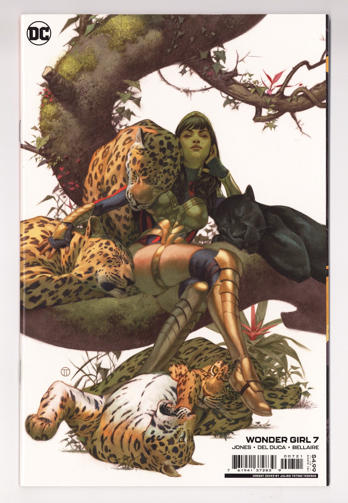 Wonder Girl Vol 2 7 High Grade (2022) Tedesco Variant 