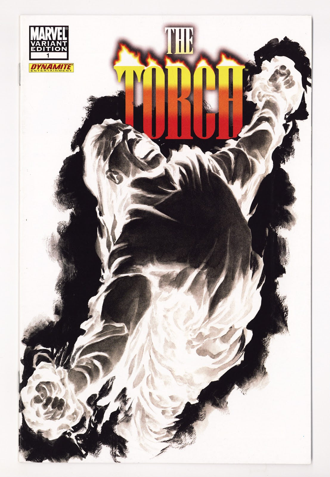 The Torch 1 VF (8.0) (2009) Ross Sketch Incentive Variant 