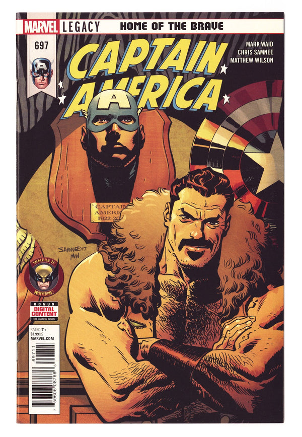 Captain America Vol 1 697  High Grade   (2018)