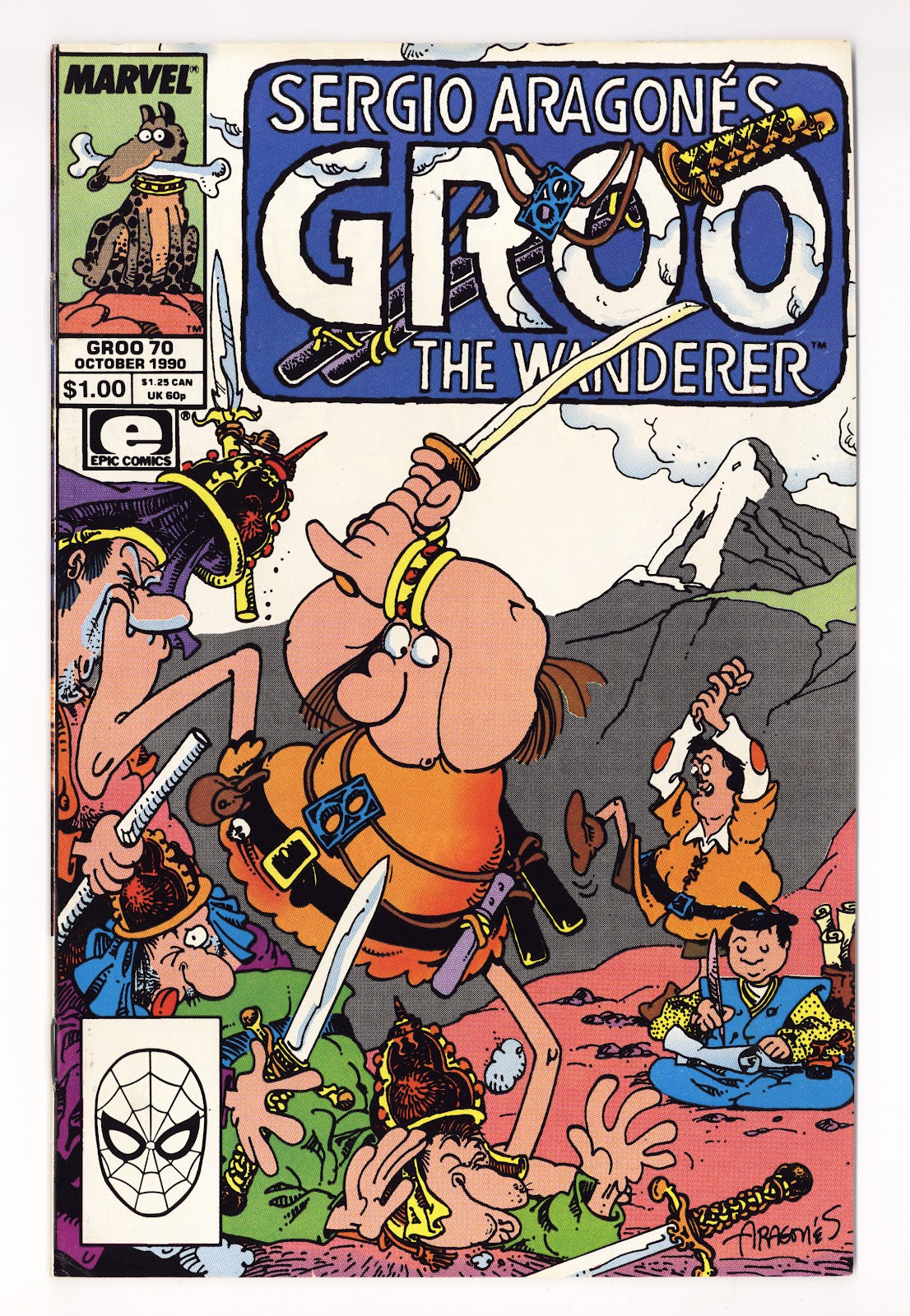 Sergio Aragones Groo the Wanderer Vol 2 70  Mid Grade   (1990)