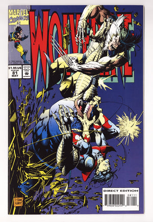 Wolverine Vol 2 81  High Grade   (1994)